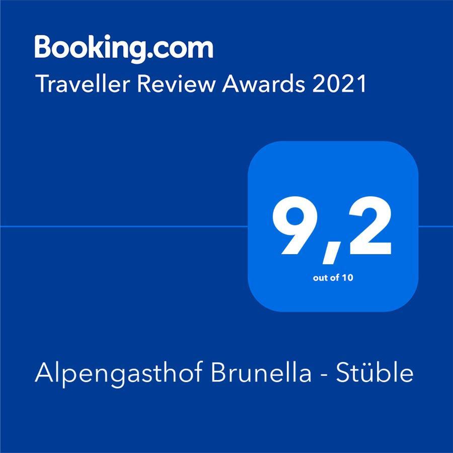 Alpengasthof Brunella - Stueble เนนซิง ภายนอก รูปภาพ
